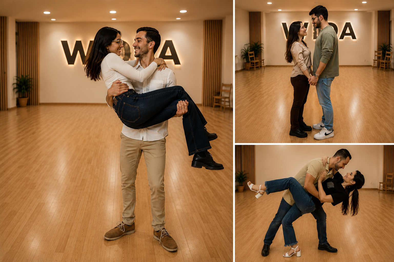 Parejas bailando en WDA Barcelona